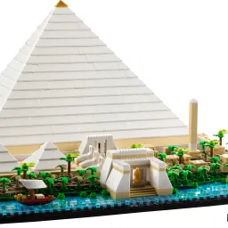 lego Architecture : Great Pyramid of Giza (1476 Blocks) Model Building Kit image 2