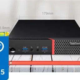 BESTYLISH ThinkCentre Tiny PC | i5-6500 Processor [6MB Smart Cache, 3.20 GHz] | S/N: BHQNQ ThinkCentre Tiny PC - Intel® Core™ i5-6500 Processor [6MB Cache, 3.20GHz] (16 GB RAM/Intel® HD 530 Graphics/512 GB SSD Capacity/Windows 11 Pro) Mini Tower with MS Office-44