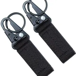 2pcs Outdoor Gear Durable Carabiner,Portable Camping Gear Gadget Carabiner Locking Carabiner-image-28