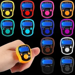 Jaap Counter with Ring Handheld Resettable Digits Display Digital Tally Counter-19