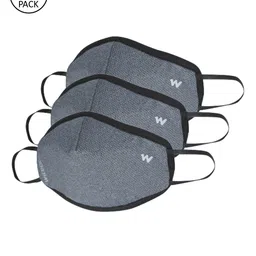 Wildcraft Adults 3 Pcs 3-Ply Hypa Shield W95+ Protective Outdoor Masks-image-40