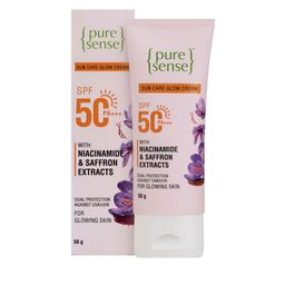 Pure Sense Sun Care Glow Cream with SPF 50 PA +++ for Glowing Skin - 50g-32
