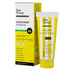 SunScoop Brightening Sunscreen SPF50  PA+++ - 45gm-47