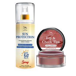TNW the natural wash Pack of 2 SPF 50 Spray Sunscreen & Columbus Lip Balm-image-22