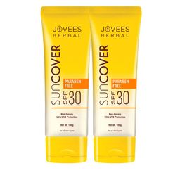 Jovees Set of 2 Natural Suncover SPF 30 Non-Greasy UVA/UVB Protection -100g-10