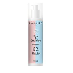 GLAMVEDA Glass Skin Rice & Ceramide SPF 50 PA+++ Sunscreen To Nourish & Protect - 50ml-39