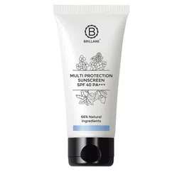 BRILLARE Multi-Protection Vegan Sustainable Sunscreen SPF40 PA+++ with Blue Light Protection - 50g-6