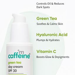 MCaffeine Green Tea Day Cream SPF 30 With Hyaluronic Acid 50 ml image 2