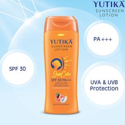 YUTIKA Set of 2 Sunscreen Lotion With SPF 30 PA ++ image 2