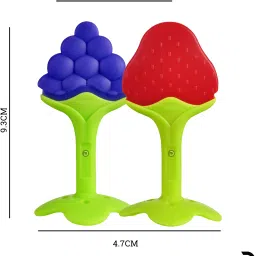 dakos Fruits Shape Teethers for Baby, Baby Chew Toys & Mittens Teether image 4