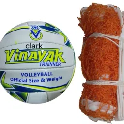 purple mashine stetch with orange net Volleyball Kit-image-81