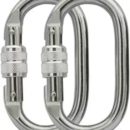 Heavy Duty Locking Carabiner 23 kN for Rigging, Ropes, Hammock Locking Carabiner-image-78