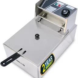 DF610M 6 Litre Stainless Steel 2500W Deep Fryer, Temperature control, High power 6 L Electric Deep Fryer-image-69