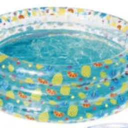 Kids (IND*73) Inflatable Paddling Pool, Multicolor Inflatable Swimming Pool-5