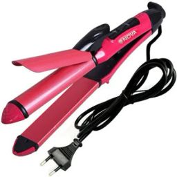 Mr Neat professional 2 in 1 hair straightener and curler for Women Hair Styler - hair curler Hair Straightener-image-68