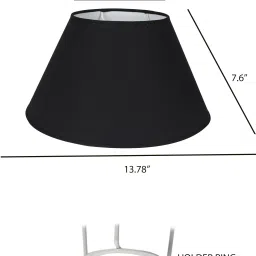kapoor e illuminations TLS2935COBL Table Lamps Lamp Shade image 3