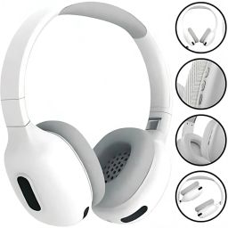 Newest Wireless Superior Sound Comfortable Fit and Long-Lasting Battery Bluetooth & Wired Headset-image-87