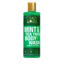 CRAZY OWL Mint & Tea Tree Body Wash For Energizing & Revitalising 250ml-37