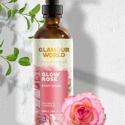 Glamour World Ayurvedic Glow Rose Body Wash - 200 ml-30