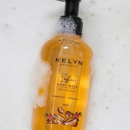 KELYN Naturals Set of Lemon & Coffee Body Wash with Vitamin E - 200 ml each-16