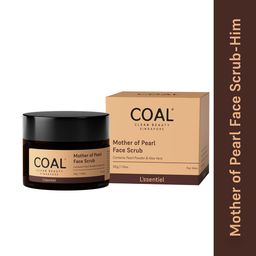 COAL CLEAN BEAUTY Men Mother of Pearl Face Scrub-11
