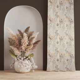 274 cm (9 ft) Velvet Room Darkening Long Door Curtain Single Curtain-image-33