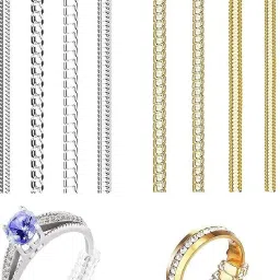 8pcs Ring Sizer Adjuster for Loose Rings Spiral Silicone Tightener Golden+Silver Silicone Ring-3