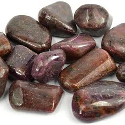reiki crystal products 100% Natural Crystal New-118-Ruby-Tumble-stone-200gm Regular Asymmetrical Crystal Stone-picture-49