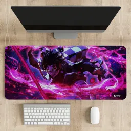 UNITY Anime Demon Large Mouse Pad for Laptop Desktop Gaming Mousepad Rubber Base Non Slip Base Mousepad-picture-25