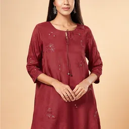 Marigold Lane Embroidered Ethnic Tunic-picture-32