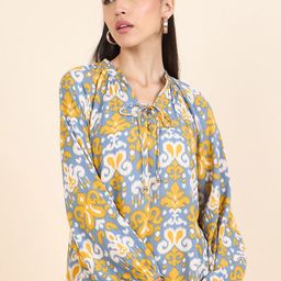 Gipsy Printed Round Neck Tunic-image-29
