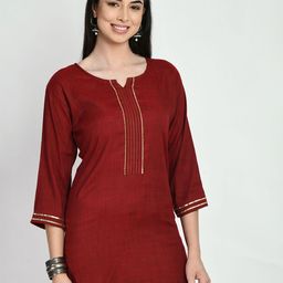 AnjuShree Choice Yoke-Designed Straight Kurti-picture-18