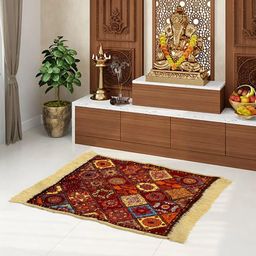 kuber industries Velvet Prayer Mat-picture-12