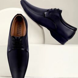 Mens Boys stylish comfortable black formal shoe Derby For Men-image-51