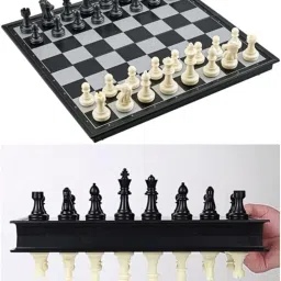 Magnetic Chess Set with Folding Board Educational Toys for Kids and Adults Educational Board Games-10
