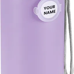 Sipstar 600 Stainless Steel Water Bottle with Sipper Lid, 560 ml, Purple 560 ml Shaker-15