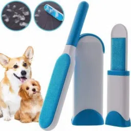 Pet Fur, Hair and Lint Remover with Self-Cleaning Base Double-Sided Brush Basic Comb for Dog, Cat Basic Comb for Cat, Dog, Horse, Dog & Cat Basic Comb forCat, Dog, Horse, Dog & Cat-picture-11