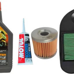SCOOTER LE 5W30 -OIL&AIR FILTER WITH SCOOTER GEAR 80W90 FOR ACCESS Combo-26