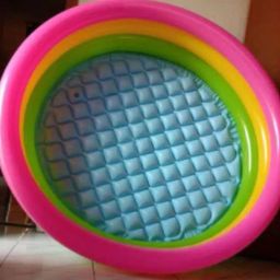 PREMIUM (IND*85) PEOPLE'S CHOICE BEST SELLER 4 FEETS ROUND WITH FREE PUMP Inflatable Swimming Pool-32