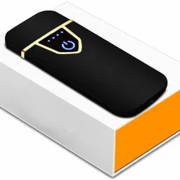 57 | 25 _ENMORA|Sensor Lighter USB Rechargeable Lighter Touch Screen Flameless Windproof Cigarette Lighter Double Side Ignition Lighter Best Gift for Smokers Lovers Pocket Lighter-image-38