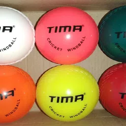 tima Cricket Windball Training Cricket Ball (Pack of 6) Cricket Tennis Ball-picture-40
