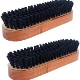 v n traders Wooden Shoe Polish Brush (pack of 2) Brush-image-92