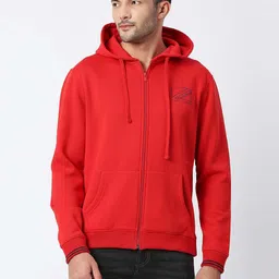 pepe jeans Men Full Sleeve Solid Hooded Sweatshirt-picture-25