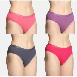 Pack of 4 Women Hipster Multicolor Panty-image-21