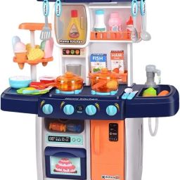 Big Size Kitchen Toys set for Girls with Realistic Lights & Sounds toy for kids-image-73