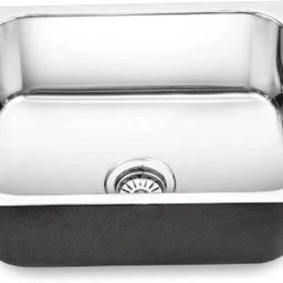 24" x 18" x 9" Square Round 304 Grade Stainless Steel Single Bowl Kitchen Sink Vessel Sink-image-30