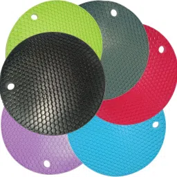 COASTER-6PC Silicone Trivet-32