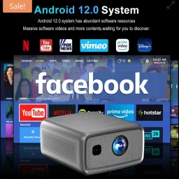 Toptro X1 1080p Native Resolution Projector for Home 4K Support, 5G WiFi BT (15000 lm / Wireless / Remote Controller) Portable Projector image 3