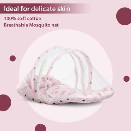 Cotton Kids New Born Baby Bedding Set | Sleeping Bed | Insect Protector | Boys & Girls | Mosquito Net-27