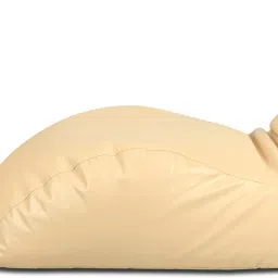 kam's lieu Jumbo Bean Bag Lounger with Footrest | Ready To Use Lounger Bean BagWith Bean Filling image 5